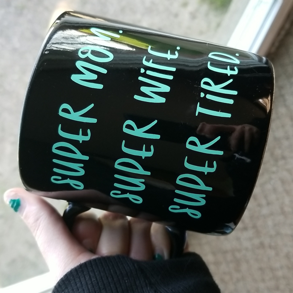 Custom made coffee cup
